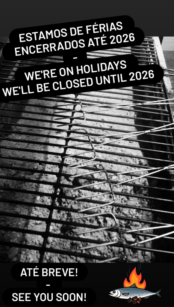 estamos de férias - we're on holidays